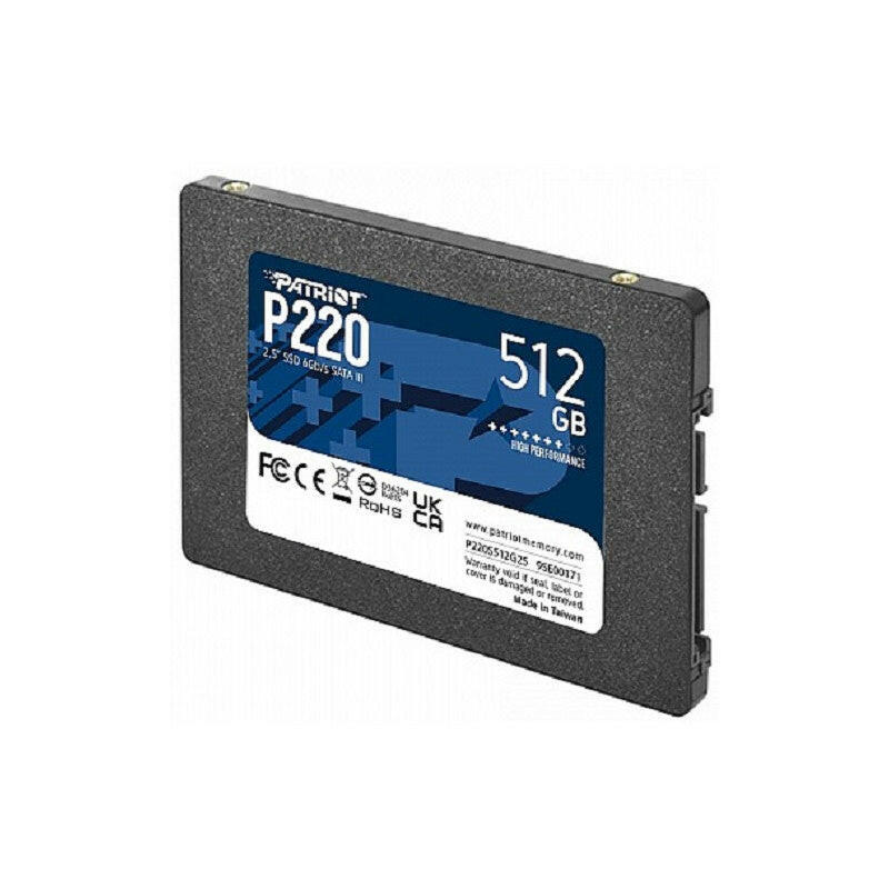 Disque Dur Interne SSD Patriot P220 2.5" SATA III / 512 Go