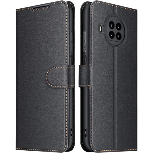 Flip cover cuir pour Xiaomi Mi 10T Lite 4G - Noir