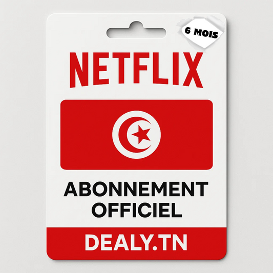 Abonnement Netflix Premium - 6 Mois - Ultra HD (4K) - Renouvelable