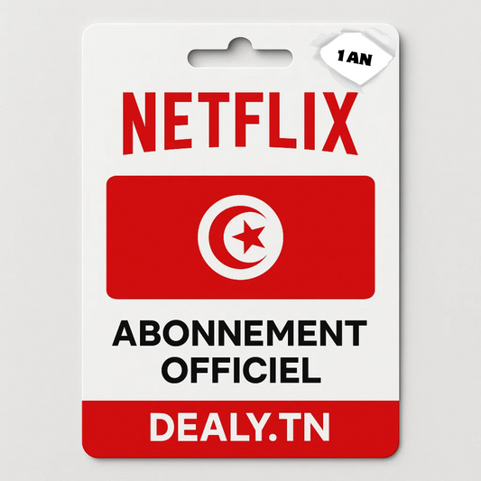 Abonnement Netflix Premium - 12 Mois - Ultra HD (4K) - Renouvelable